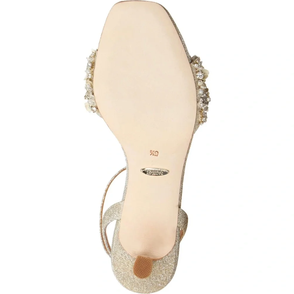 Badgley Mischka Telissa in Platino (Gold) - Picture 7 of 7